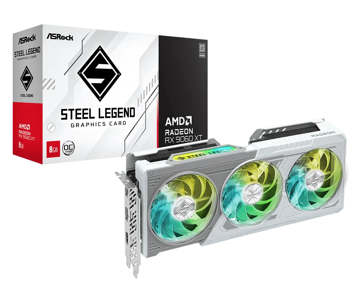 ASrock RX 9060 XT Steel Legend
